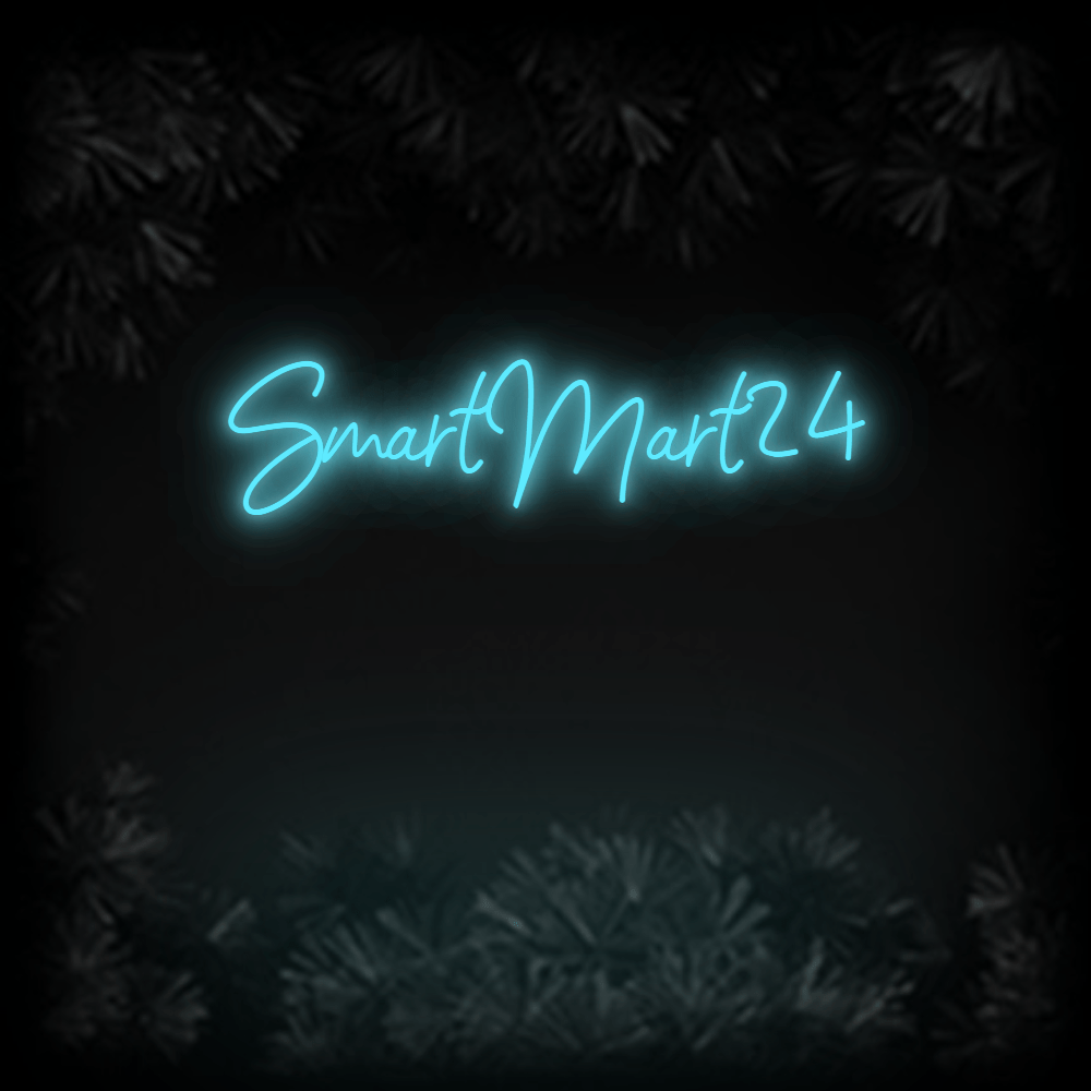Konfiguriertes Neonschild: SmartMart24 - Official Neon - led neon schild schriftzug personalisiert