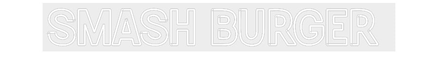 Konfiguriertes Neonschild: SMASH BURGER - Official Neon - led neon schild schriftzug personalisiert