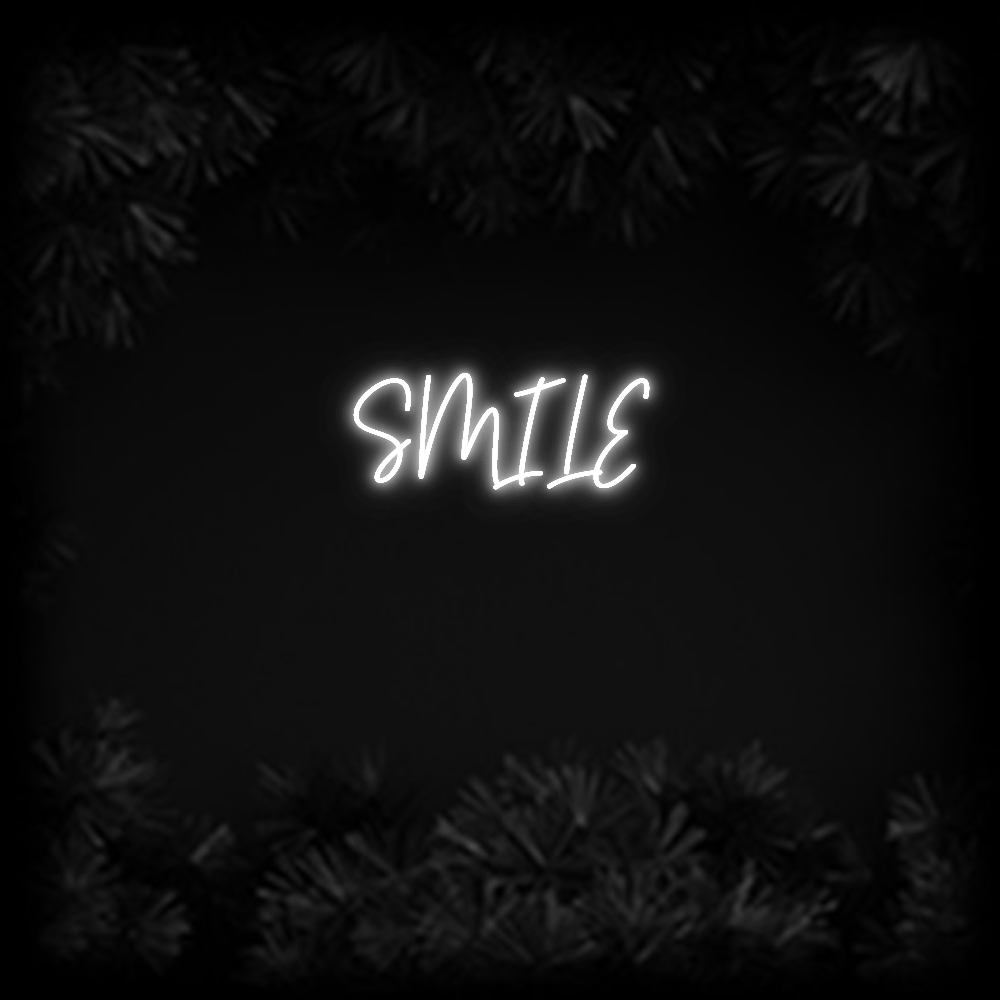 Konfiguriertes Neonschild: SMILE - Official Neon - led neon schild schriftzug personalisiert