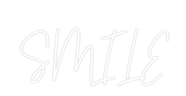 Konfiguriertes Neonschild: SMILE - Official Neon - led neon schild schriftzug personalisiert