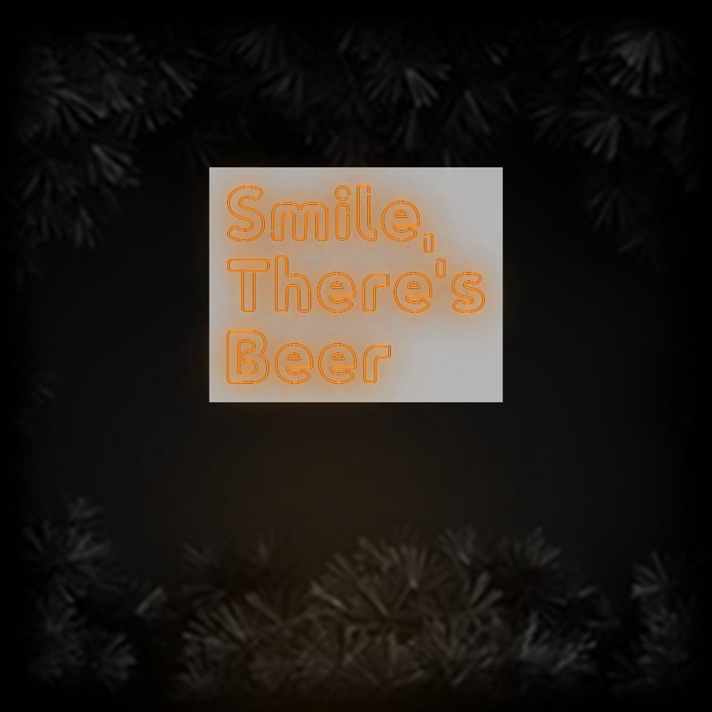 Konfiguriertes Neonschild: Smile, There... - Official Neon - led neon schild schriftzug personalisiert