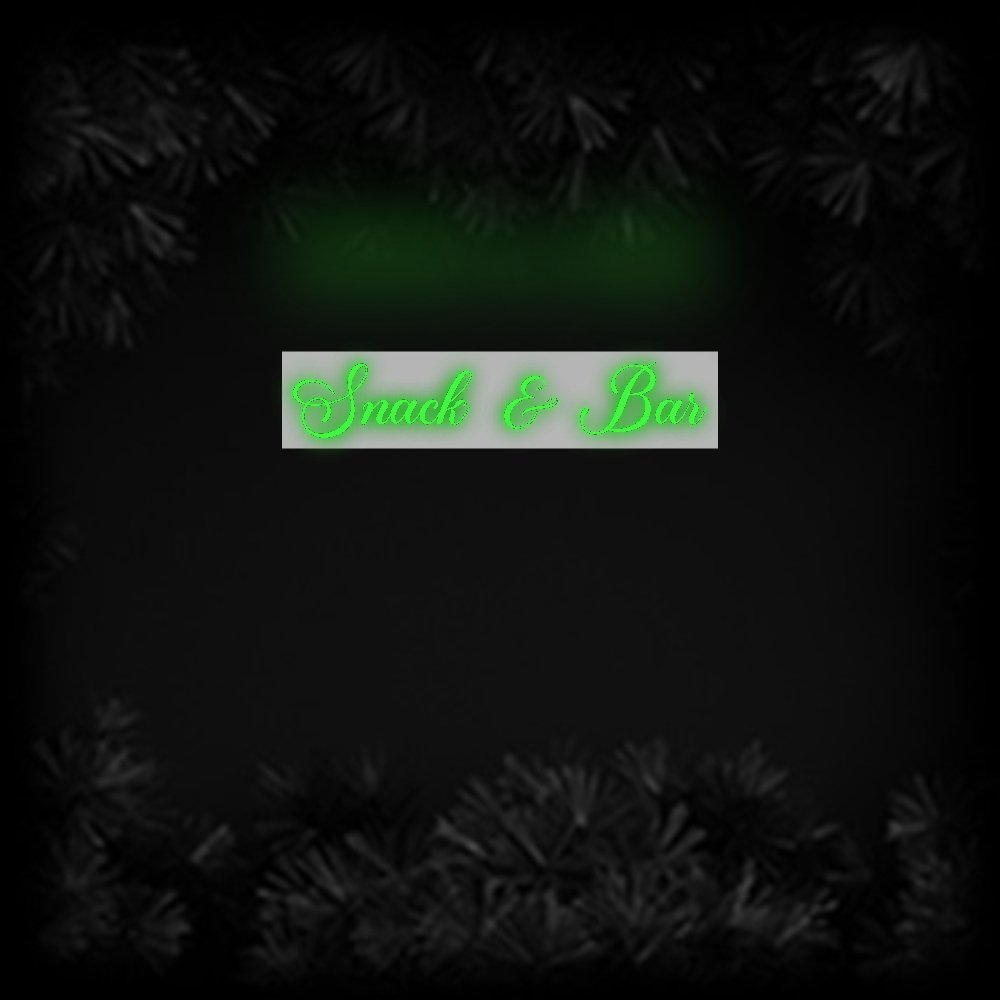 Konfiguriertes Neonschild: Snack & Bar - Official Neon - led neon schild schriftzug personalisiert