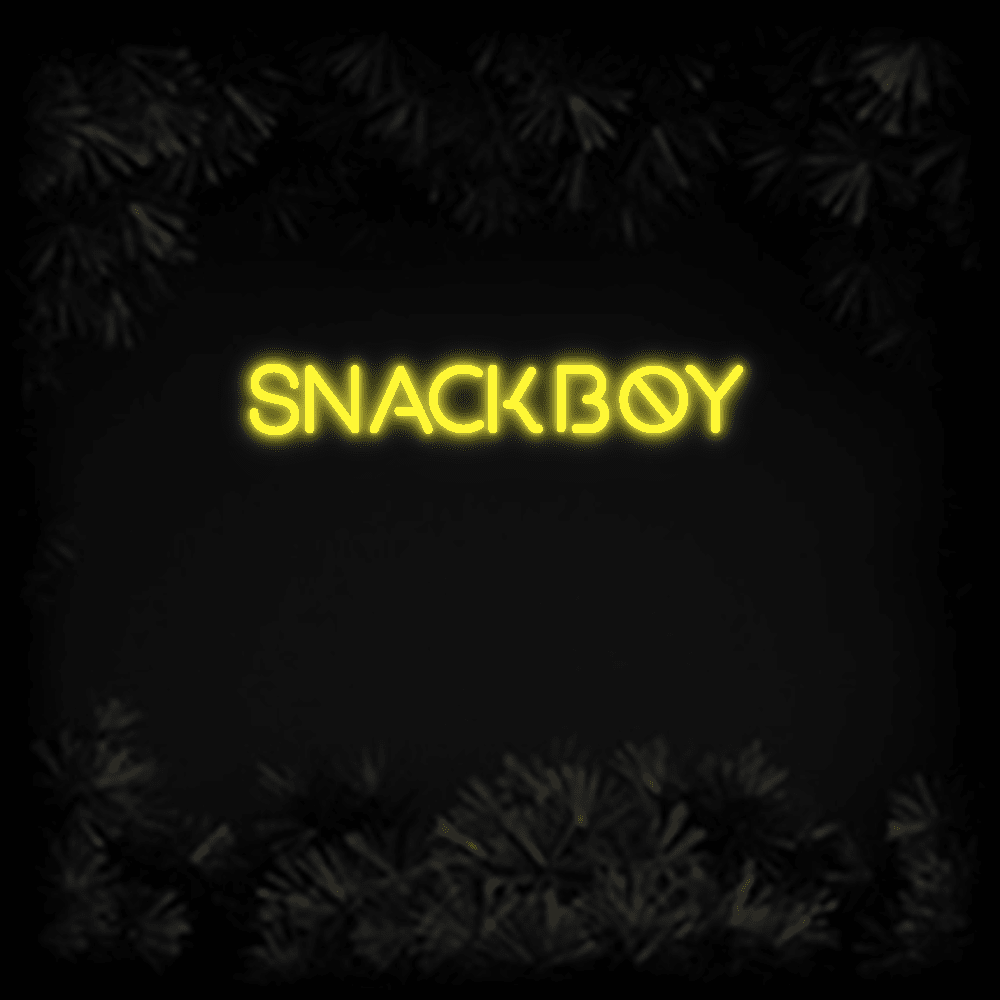 Konfiguriertes Neonschild: Snackboy - Official Neon - led neon schild schriftzug personalisiert