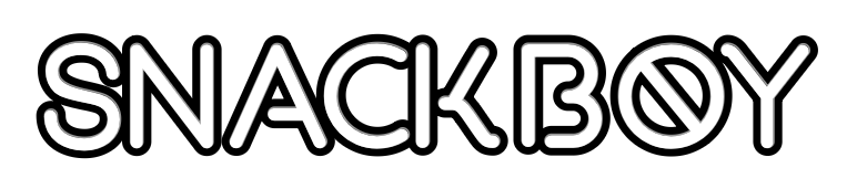 Konfiguriertes Neonschild: SNACKBOY - Official Neon - led neon schild schriftzug personalisiert