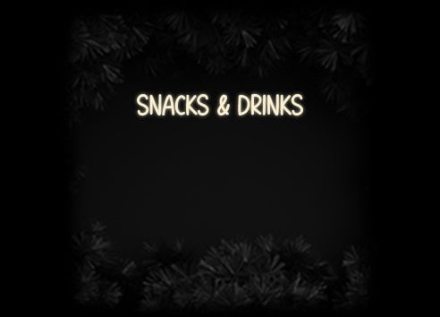 Konfiguriertes Neonschild: SNACKS & DRINKS - Official Neon - led neon schild schriftzug personalisiert