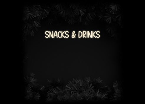 Konfiguriertes Neonschild: SNACKS & DRINKS - Official Neon - led neon schild schriftzug personalisiert