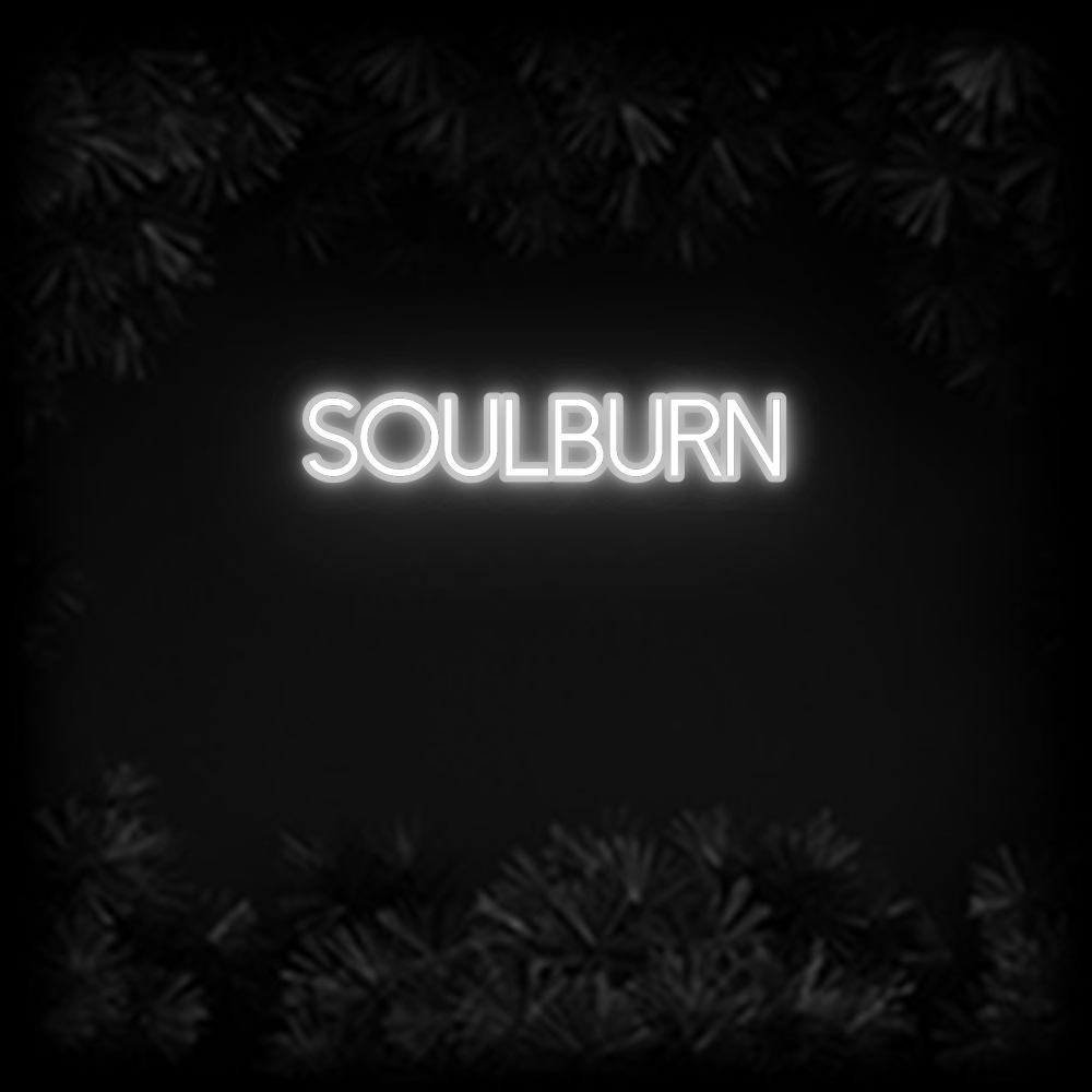 Konfiguriertes Neonschild: SOULBURN - Official Neon - led neon schild schriftzug personalisiert
