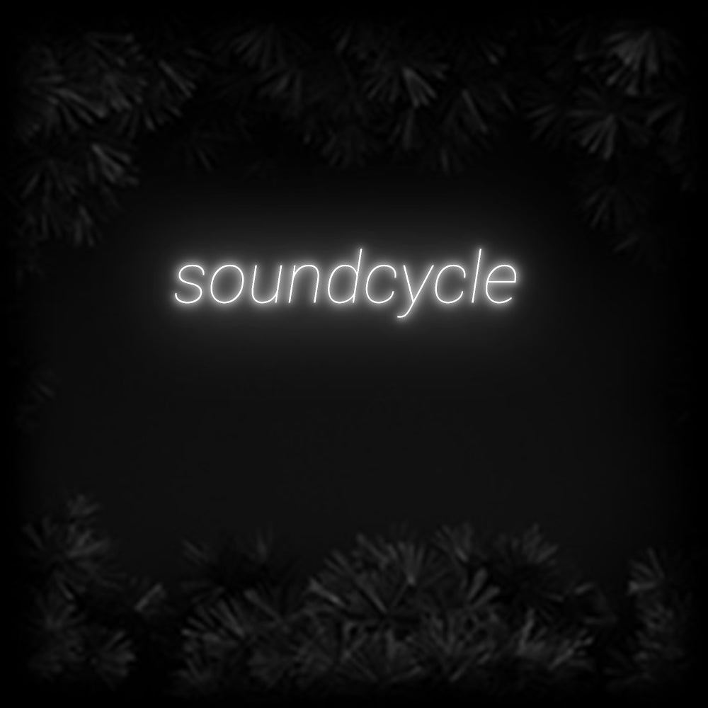 Konfiguriertes Neonschild: soundcycle - Official Neon - led neon schild schriftzug personalisiert