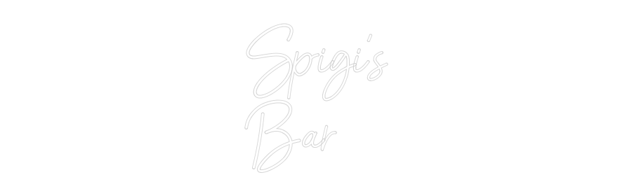 Konfiguriertes Neonschild: Spigi‘s Bar - Official Neon - led neon schild schriftzug personalisiert