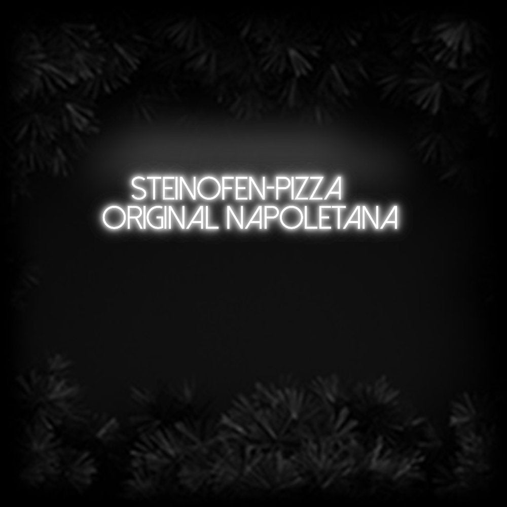 Konfiguriertes Neonschild: Steinofen... - Official Neon - led neon schild schriftzug personalisiert