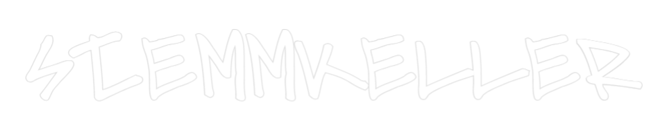 Konfiguriertes Neonschild: Stemmkeller - Official Neon - led neon schild schriftzug personalisiert