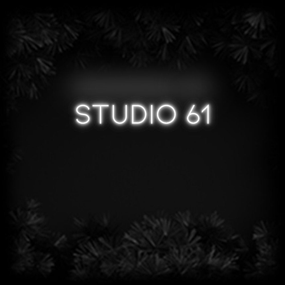 Konfiguriertes Neonschild: Studio 61 - Official Neon - led neon schild schriftzug personalisiert