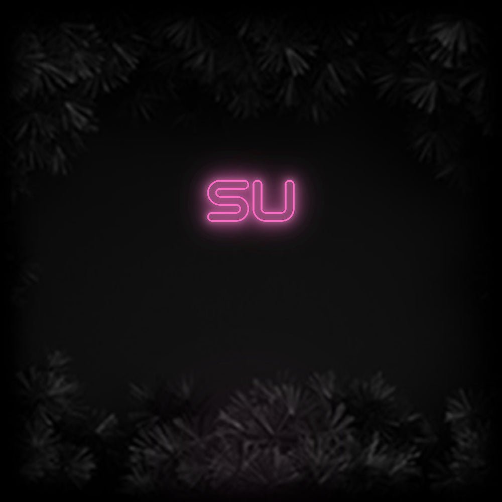 Konfiguriertes Neonschild: SU - Official Neon - led neon schild schriftzug personalisiert