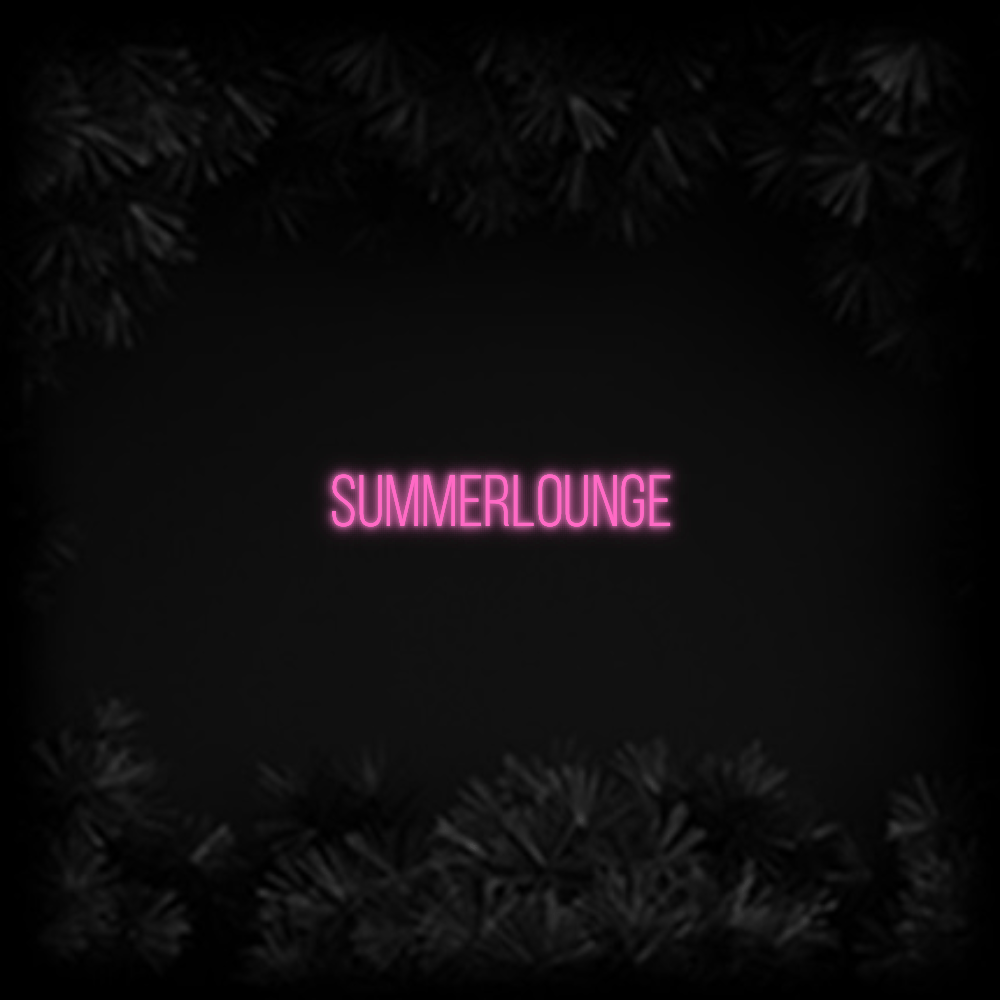 Konfiguriertes Neonschild: Summerlounge - Official Neon - led neon schild schriftzug personalisiert