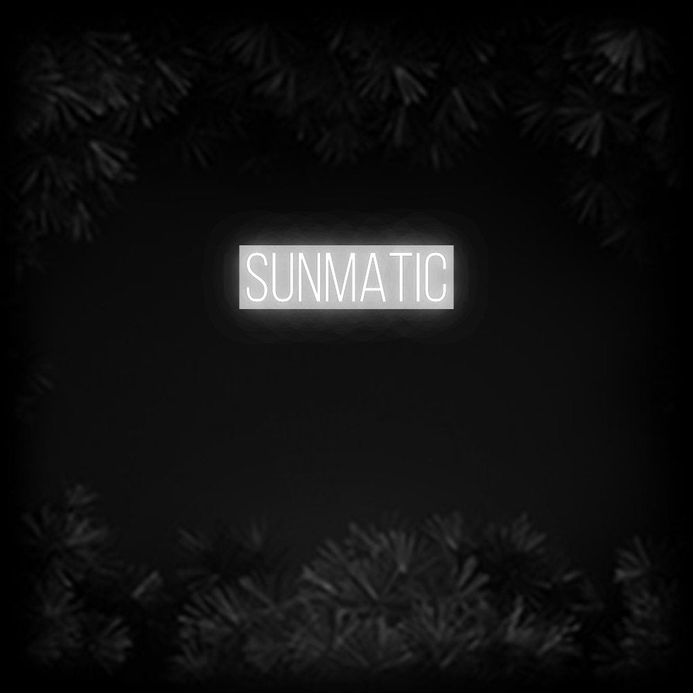 Konfiguriertes Neonschild: SUNMATIC - Official Neon - led neon schild schriftzug personalisiert