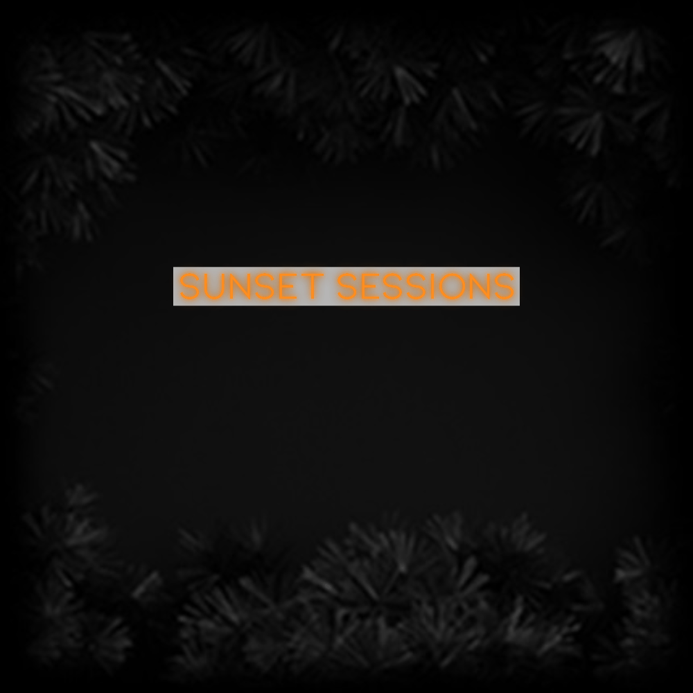 Konfiguriertes Neonschild: SUNSET SESSIONS - Official Neon - led neon schild schriftzug personalisiert