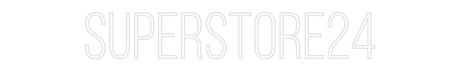 Konfiguriertes Neonschild: SUPERSTORE24 - Official Neon - led neon schild schriftzug personalisiert