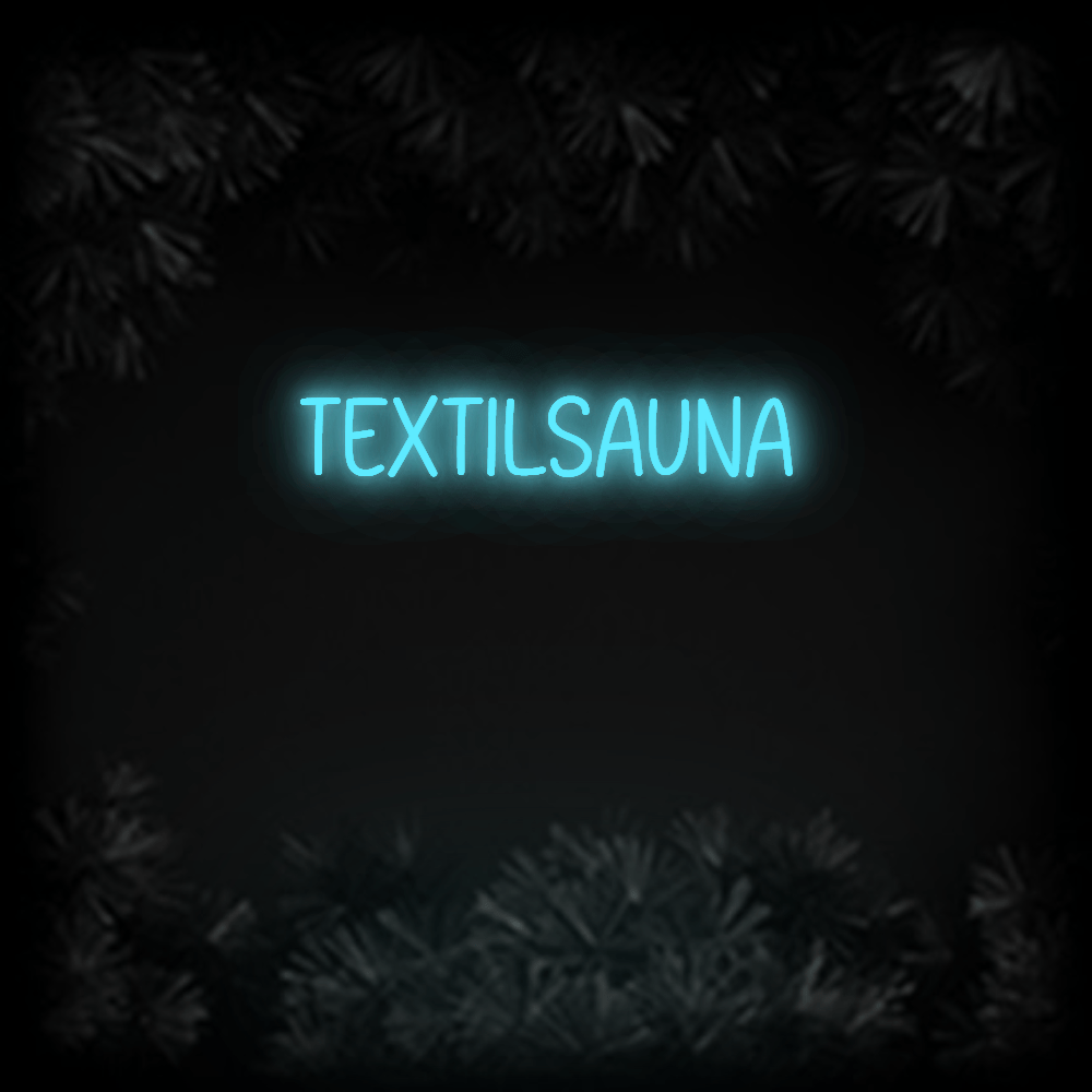 Konfiguriertes Neonschild: Textilsauna - Official Neon - led neon schild schriftzug personalisiert