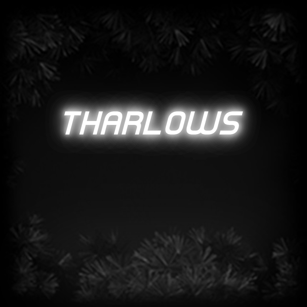Konfiguriertes Neonschild: tharlows - Official Neon - led neon schild schriftzug personalisiert