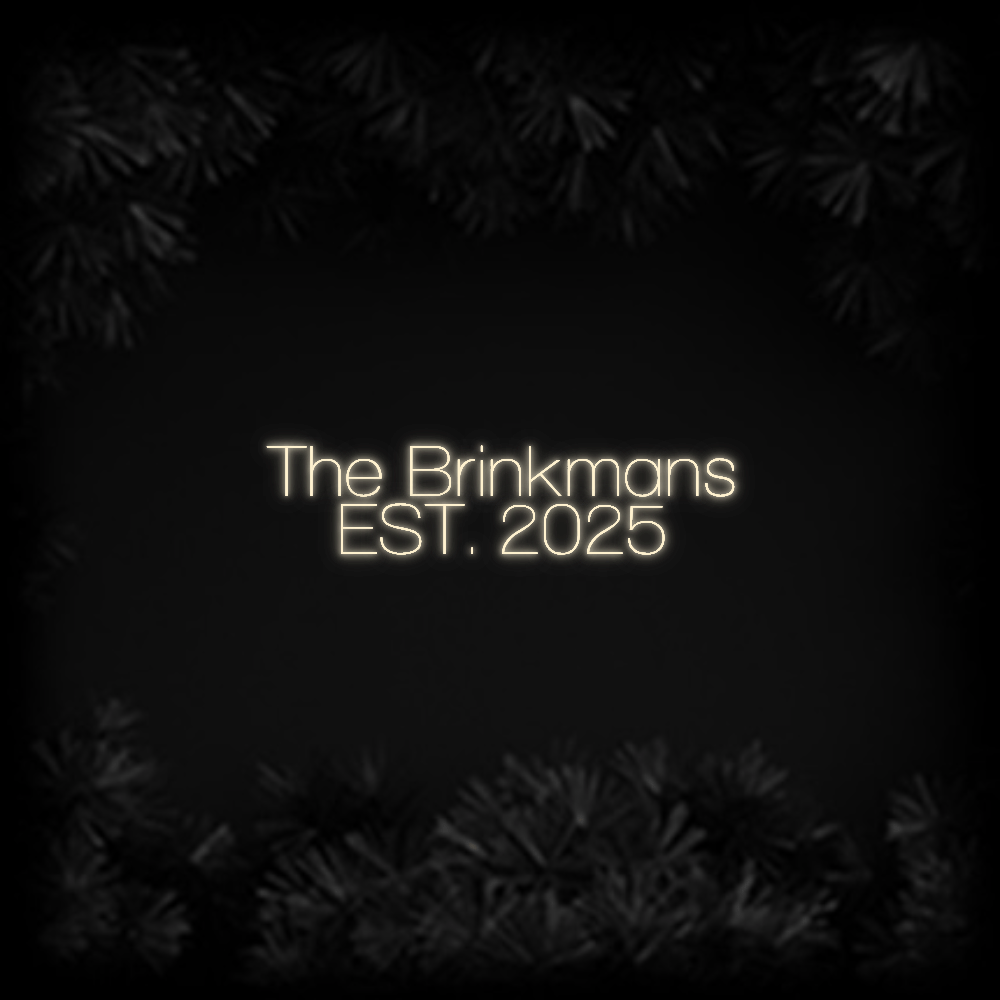 Konfiguriertes Neonschild: The Brinkmans... - Official Neon - led neon schild schriftzug personalisiert