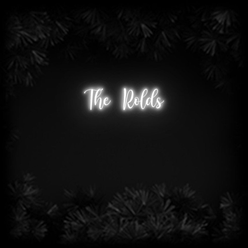 Konfiguriertes Neonschild: The Rolds - Official Neon - led neon schild schriftzug personalisiert