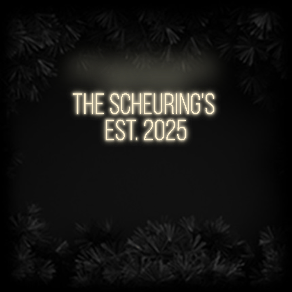 Konfiguriertes Neonschild: The Scheuring... - Official Neon - led neon schild schriftzug personalisiert