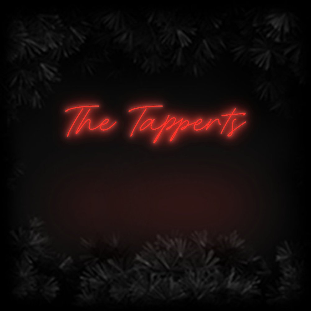 Konfiguriertes Neonschild: The Tapperts - Official Neon - led neon schild schriftzug personalisiert