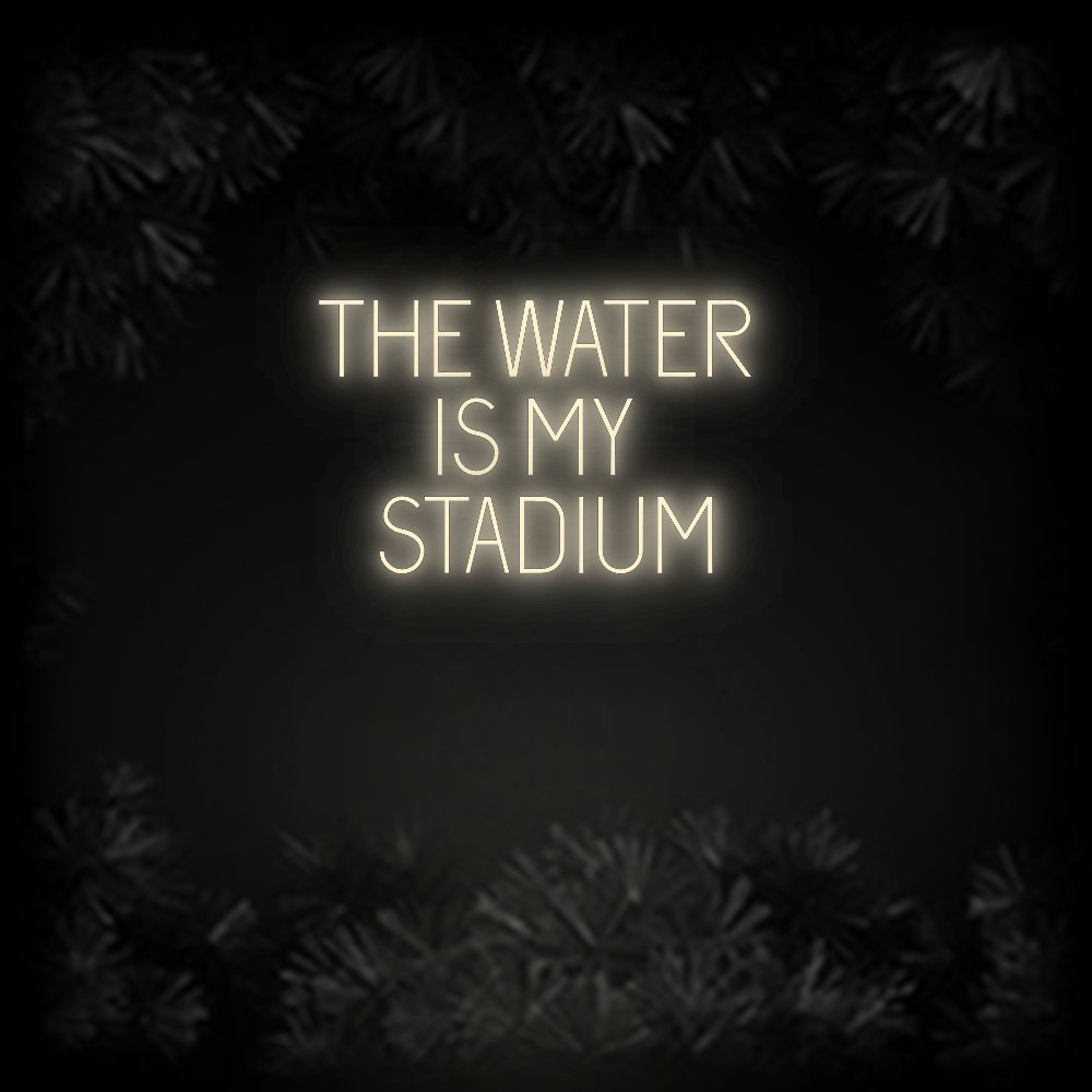 Konfiguriertes Neonschild: THE WATER I... - Official Neon - led neon schild schriftzug personalisiert