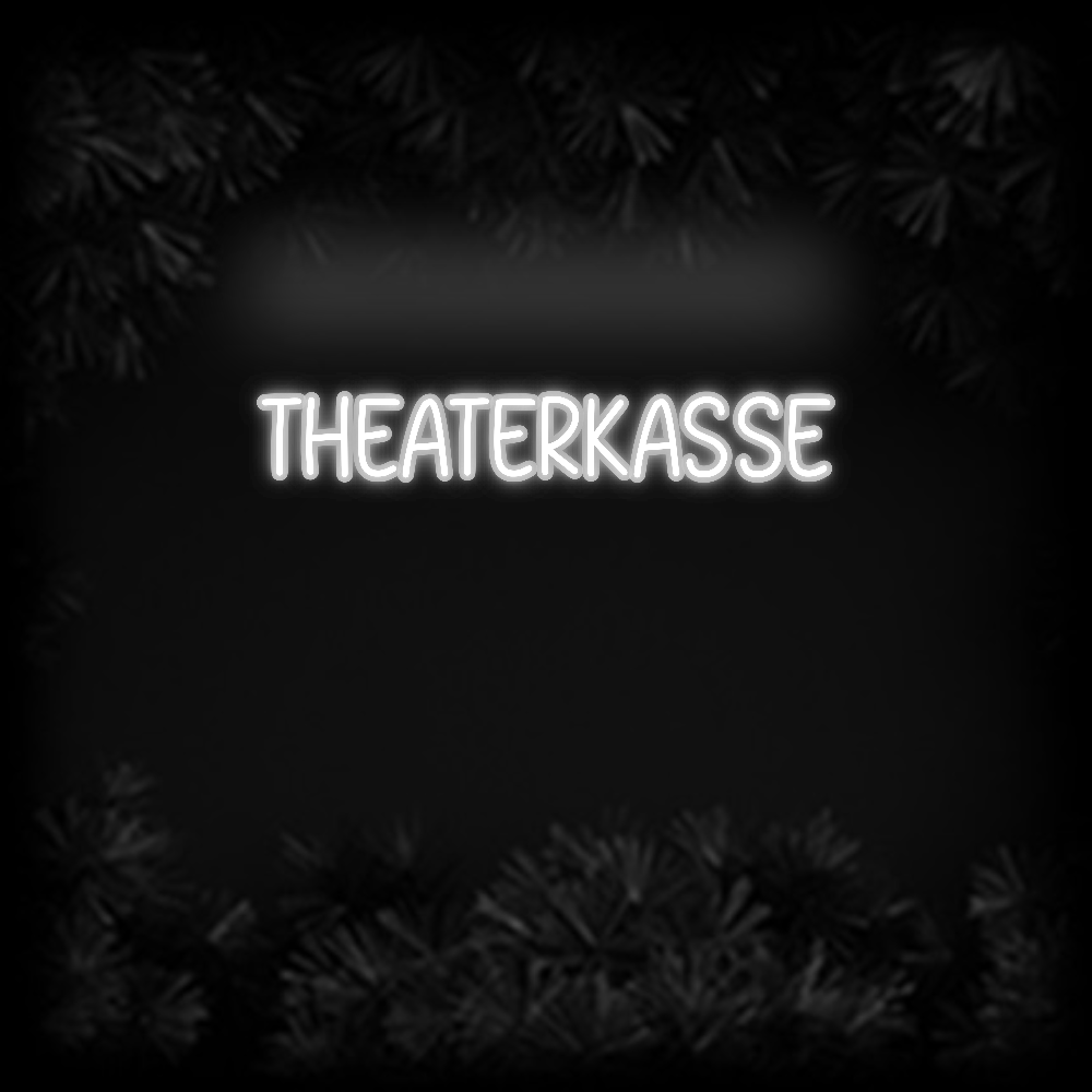 Konfiguriertes Neonschild: THEATERKASSE - Official Neon - led neon schild schriftzug personalisiert