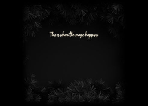 Konfiguriertes Neonschild: This is where... - Official Neon - led neon schild schriftzug personalisiert