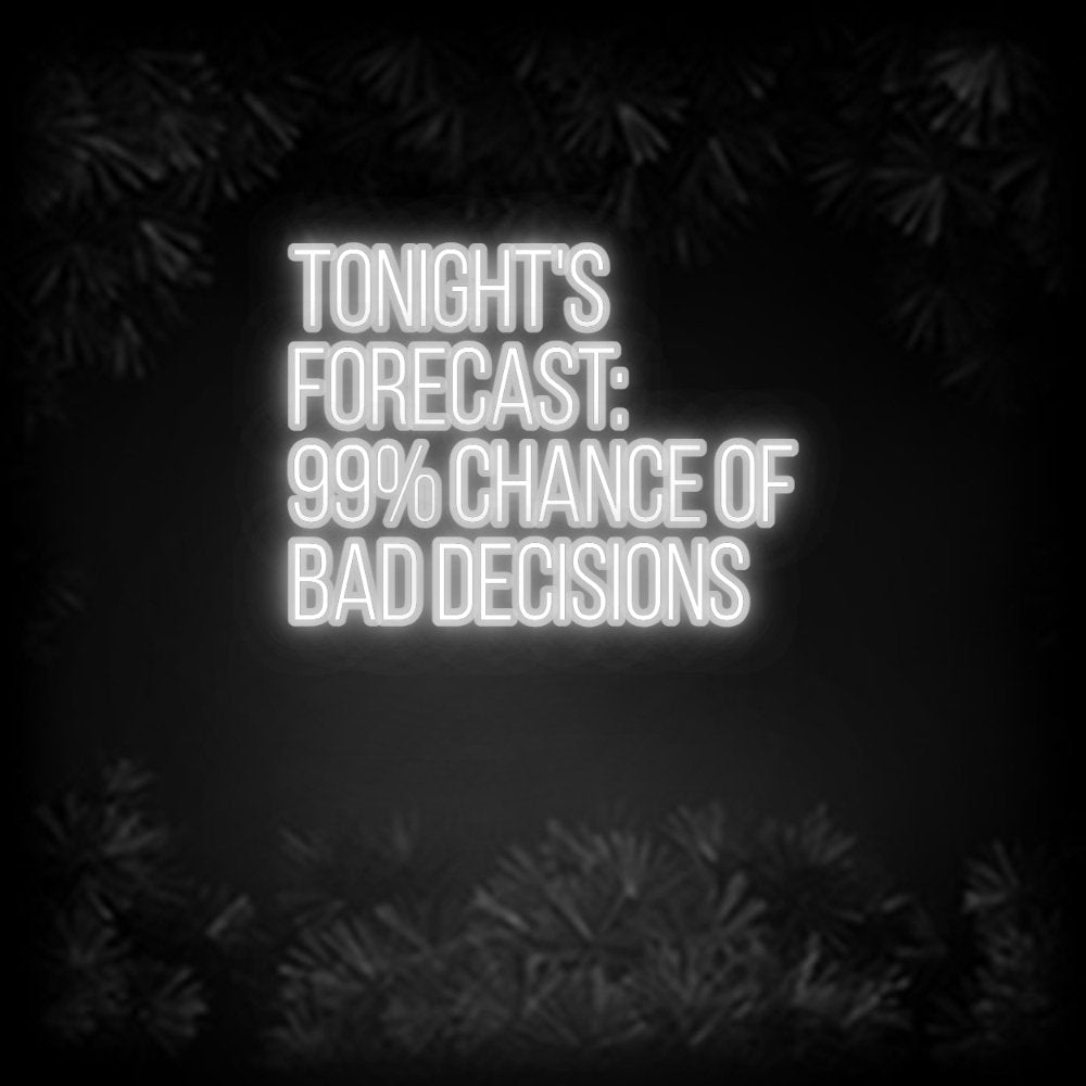 Konfiguriertes Neonschild: TONIGHT'S FO... - Official Neon - led neon schild schriftzug personalisiert