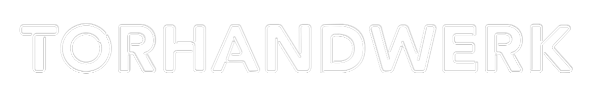 Konfiguriertes Neonschild: TORHANDWERK - Official Neon - led neon schild schriftzug personalisiert