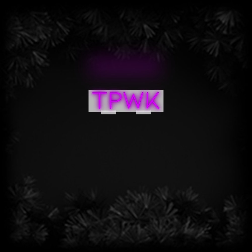 Konfiguriertes Neonschild: TPWK - Official Neon - led neon schild schriftzug personalisiert
