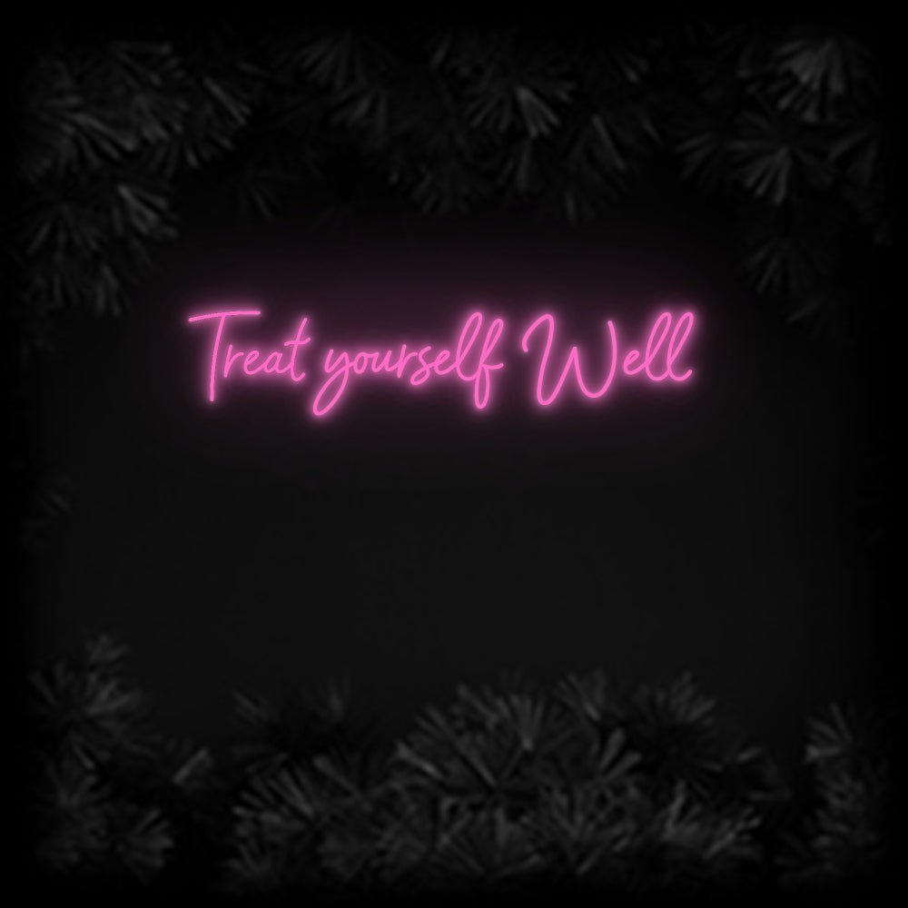 Konfiguriertes Neonschild: Treat yoursel... - Official Neon - led neon schild schriftzug personalisiert