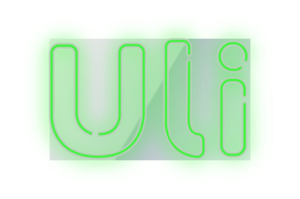 Konfiguriertes Neonschild: Uli - Official Neon - led neon schild schriftzug personalisiert