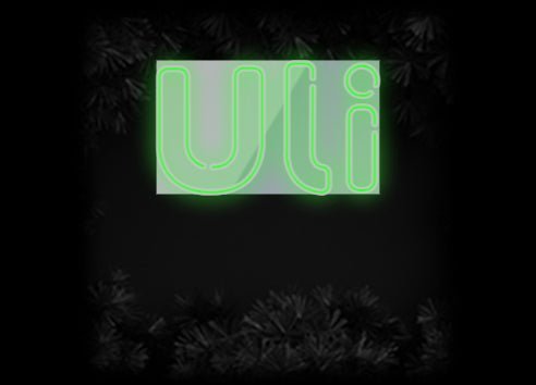 Konfiguriertes Neonschild: Uli - Official Neon - led neon schild schriftzug personalisiert