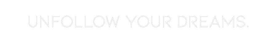 Konfiguriertes Neonschild: Unfollow your... - Official Neon - led neon schild schriftzug personalisiert