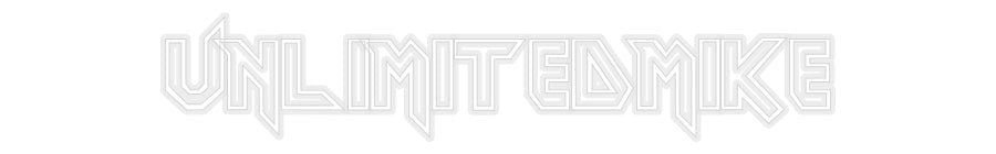 Konfiguriertes Neonschild: UnlimitedMike - Official Neon - led neon schild schriftzug personalisiert