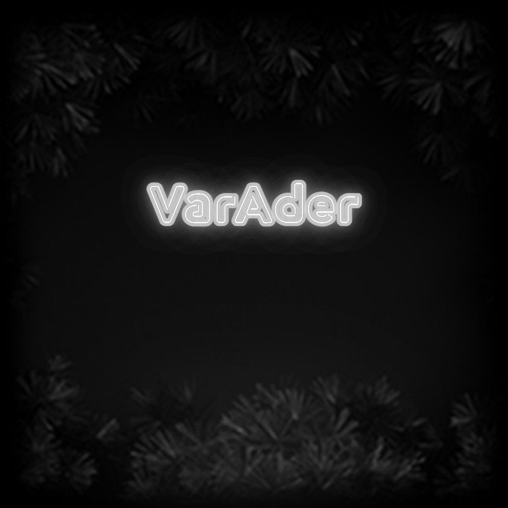 Konfiguriertes Neonschild: VarAder - Official Neon - led neon schild schriftzug personalisiert