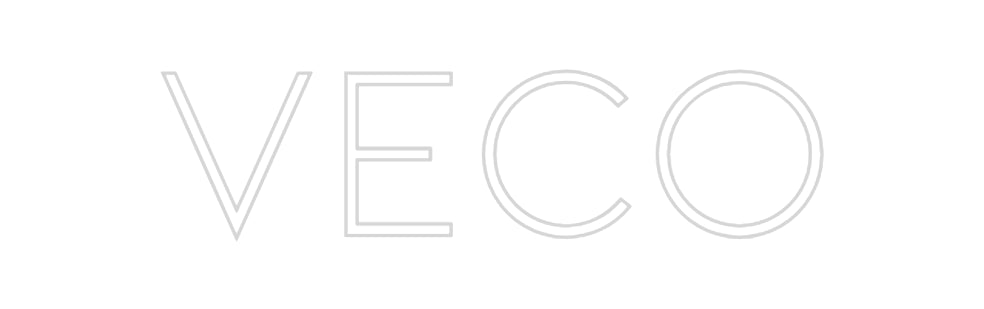 Konfiguriertes Neonschild: Veco - Official Neon - led neon schild schriftzug personalisiert