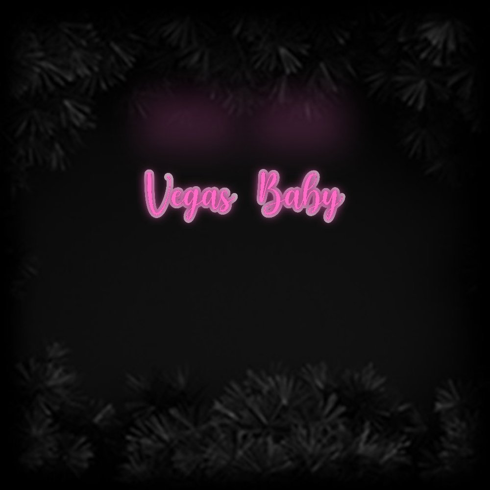 Konfiguriertes Neonschild: Vegas Baby - Official Neon - led neon schild schriftzug personalisiert