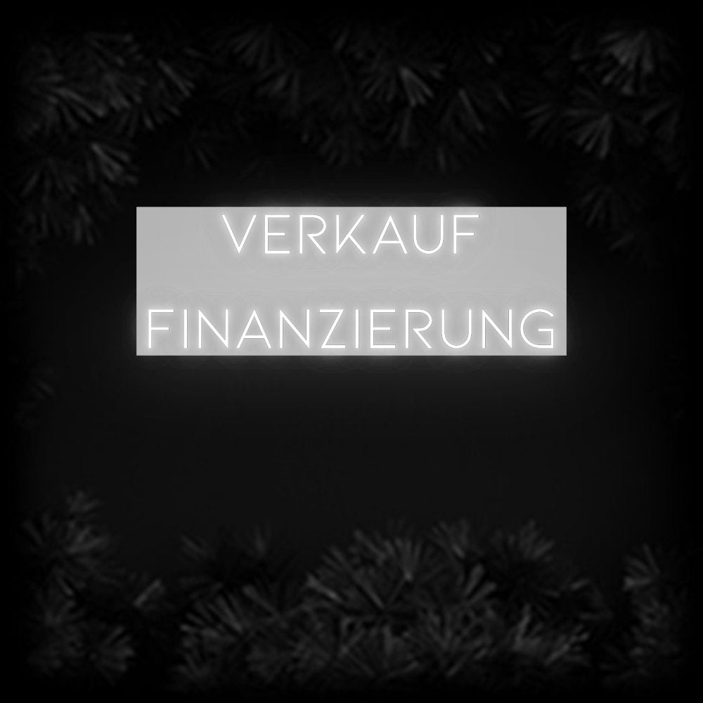 Konfiguriertes Neonschild: VERKAUF FI... - Official Neon - led neon schild schriftzug personalisiert
