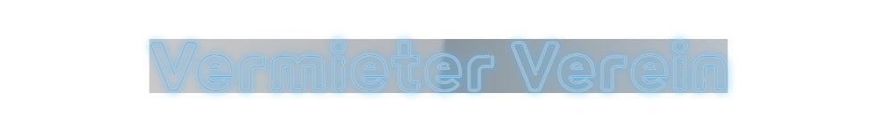 Konfiguriertes Neonschild: Vermieter Ver... - Official Neon - led neon schild schriftzug personalisiert