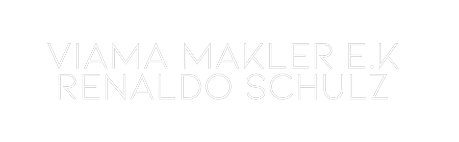 Konfiguriertes Neonschild: VIAMA Makler ... - Official Neon - led neon schild schriftzug personalisiert