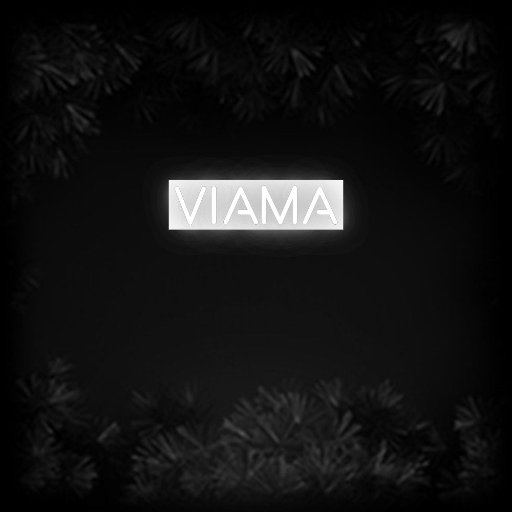 Konfiguriertes Neonschild: VIAMA - Official Neon - led neon schild schriftzug personalisiert