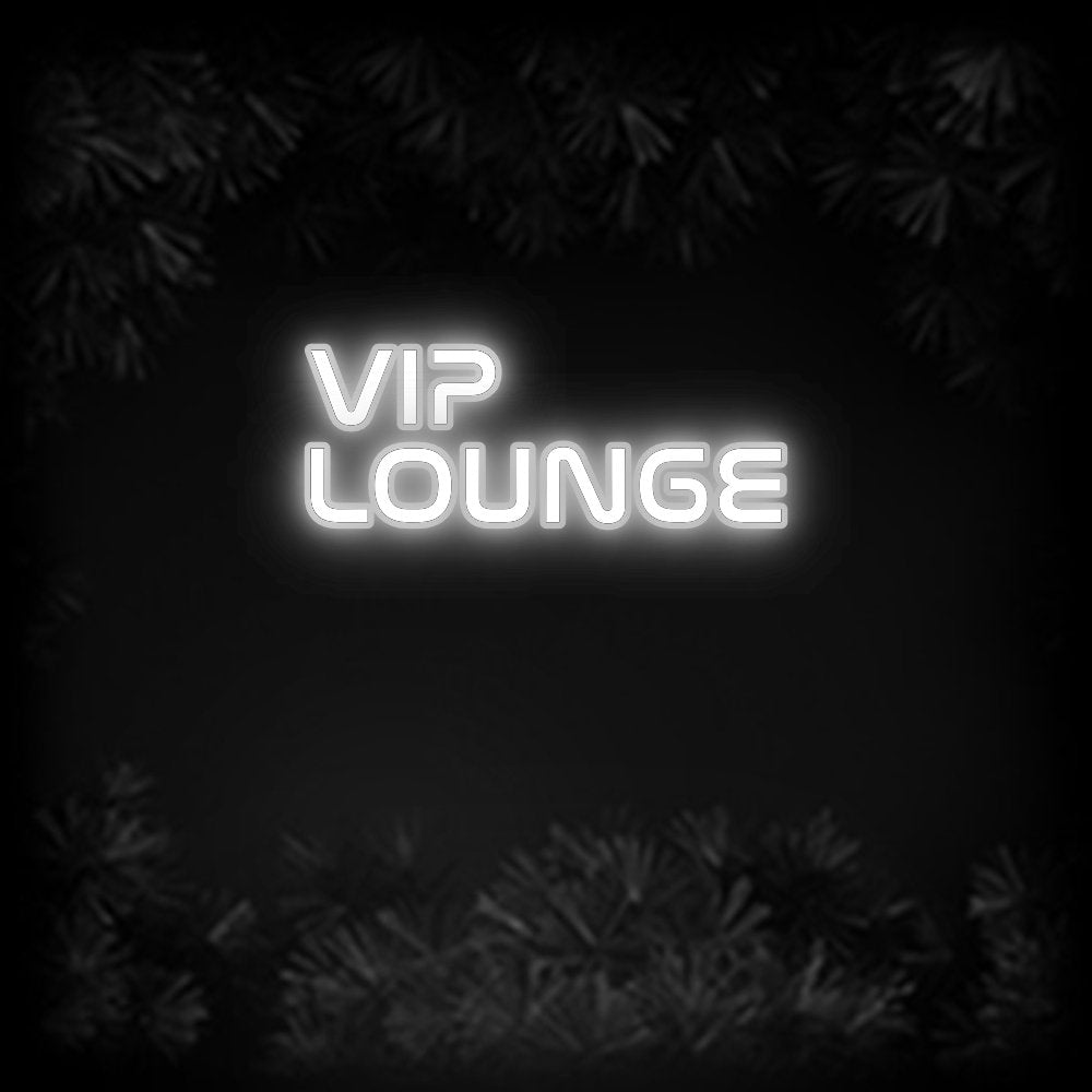 Konfiguriertes Neonschild: VIP LOUNGE - Official Neon - led neon schild schriftzug personalisiert