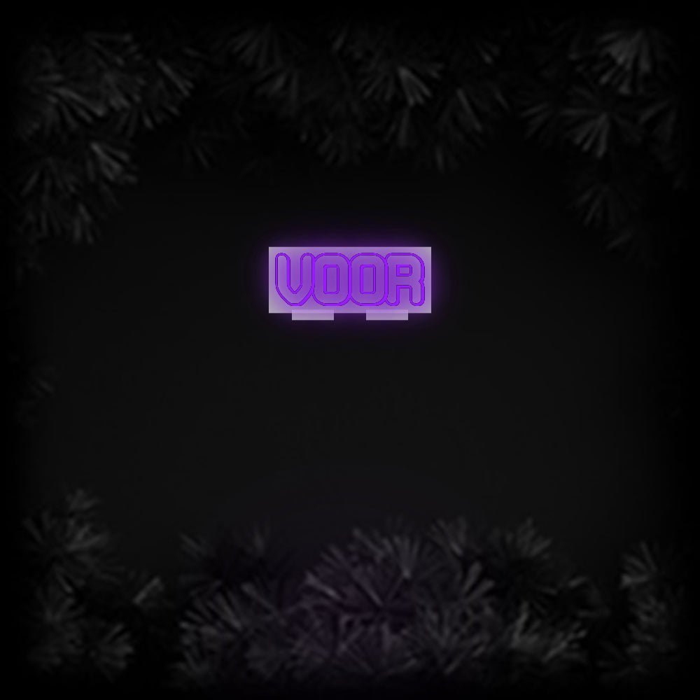 Konfiguriertes Neonschild: voor - Official Neon - led neon schild schriftzug personalisiert