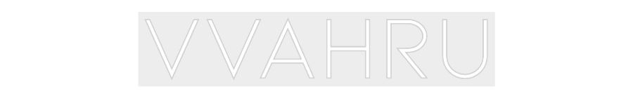 Konfiguriertes Neonschild: VVAHRU - Official Neon - led neon schild schriftzug personalisiert