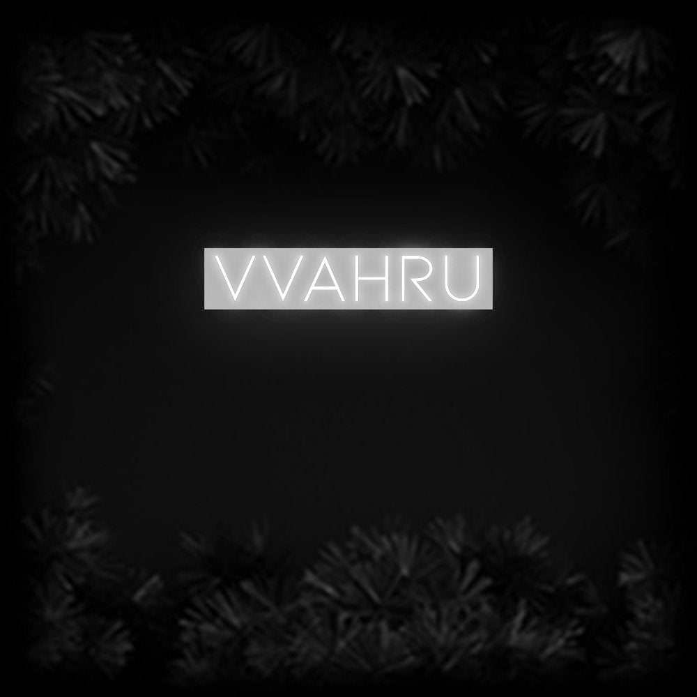 Konfiguriertes Neonschild: VVAHRU - Official Neon - led neon schild schriftzug personalisiert