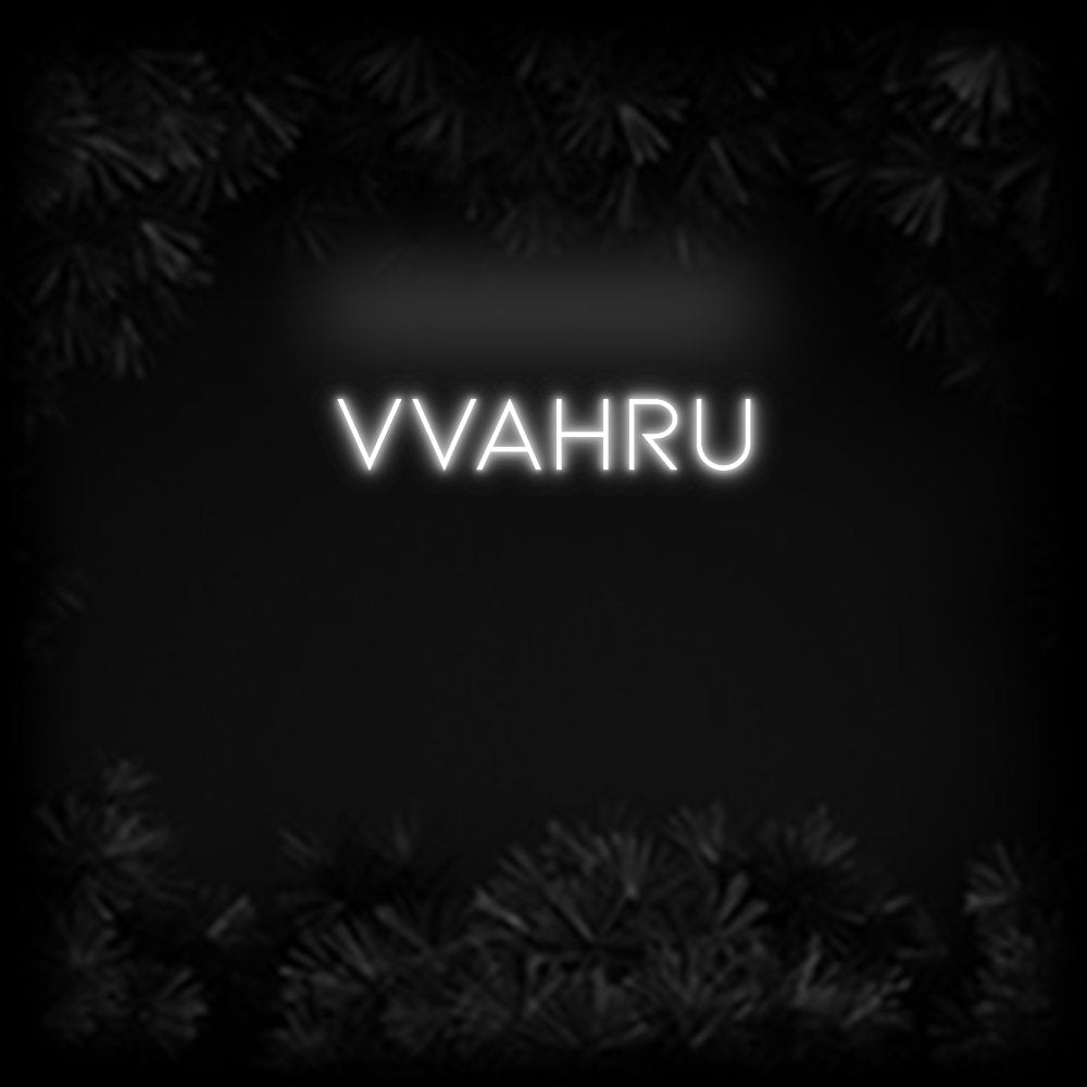 Konfiguriertes Neonschild: VVAHRU - Official Neon - led neon schild schriftzug personalisiert